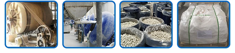 High Pure Material Various Sizes White Media Resistant Refractory Alumina Ceramic Ball