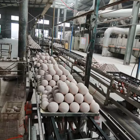 High Pure Material Various Sizes White Media Resistant Refractory Alumina Ceramic Ball